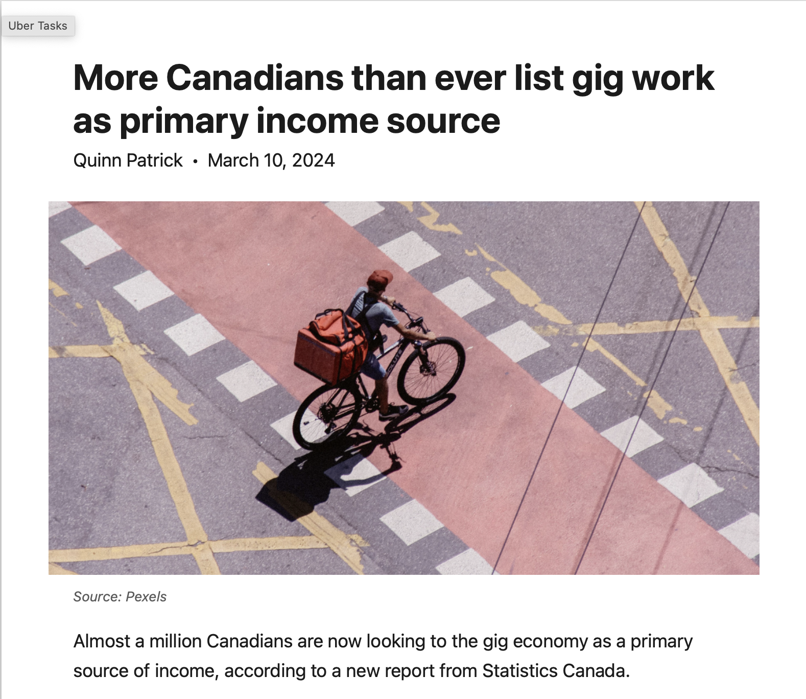 1,000,000 Gig Workers